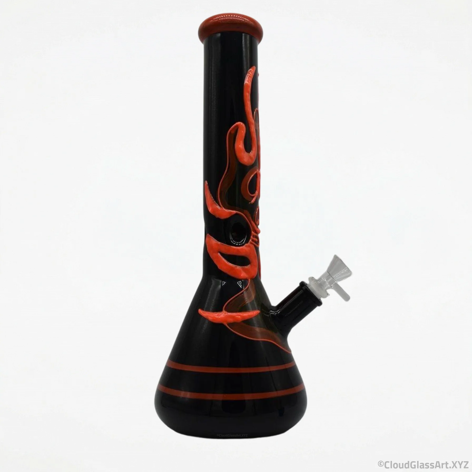 Ghostface Glass Bong ©CloudGlassArt